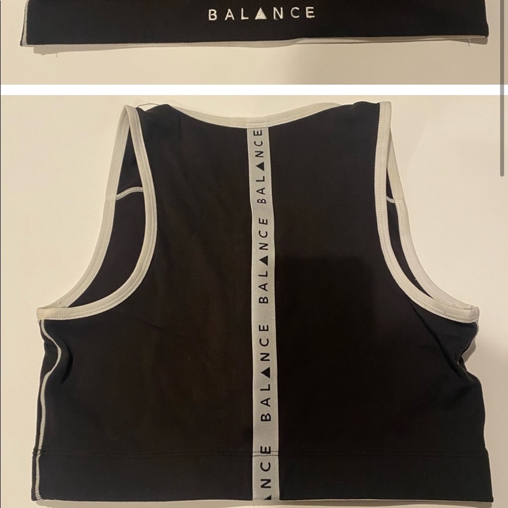 Isotope Bra Balance Athletica zip bra - Picture 2 of 2
